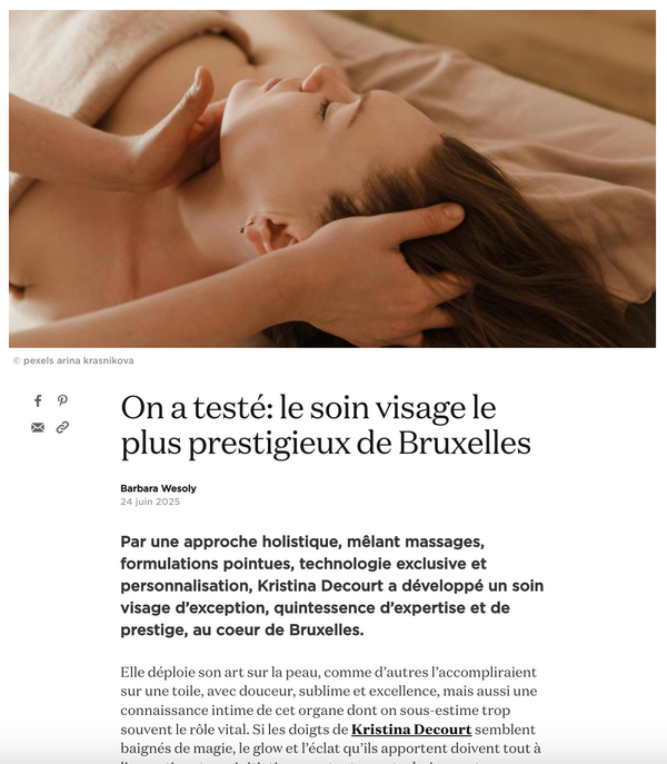 Kristina Decourt has been featured in Gael magazine- June 2025