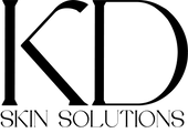 Logo of KD Skin Solutions with a stylized 'KD' design.