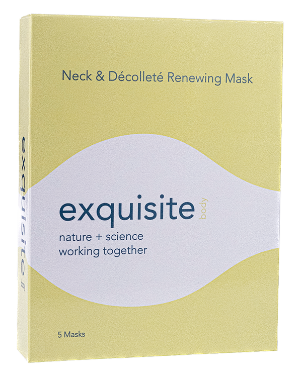 Neck & decolleté renewing mask